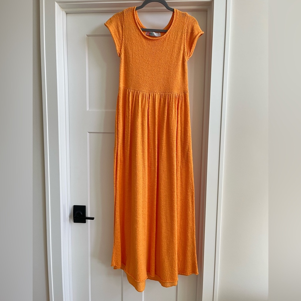 Free People Beach Sweater Maxi Dress